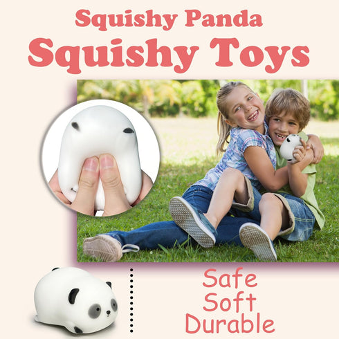 ZTATU (1PCS) Squishy Panda Stress Balls for Kids Squishy Fidget Toys Stress Ball, Autism Sensory Toys Squishy Dough