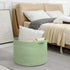 22" 22" 14" MEGASKET Extra Large Green Basket, X X Woven Cotton Rope Baskets for Blankets, Nursery Laundry Basket, Cute