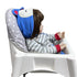 Cotton Seat Covers for IKEA Antilop Highchair, Foldable Baby Highchair Cover with Forest Pattern (Grey Star)