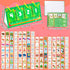 Lachilly Sentence Building Flip Chart, 26 Sentence Builder Game for Vocabulary & Grammar Training