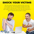 (2-Pack) Laughing Smith Shock Pen - The Ultimate Electric Pen Prank - Practical Joke Toy - Hilarious Shock Pen Prank