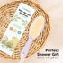 Wooden Baby Hair Brush for Toddler Girls, Boys - Cradle Cap Brush for Babies, Soft Goat Bristles, Perfect Gentle Scalp