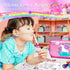 56 4-6-8 4-8 56) weirtoya PCS Washable Scented Markers with Glitter Pencil Case, Mermaid Unicorn Arts and Crafts