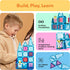 71pc 2 Set 3+ PTM71 PicassoTiles Mini Diamond Series Winter Ice Theme Magnetic Tile Building Blocks Character Action