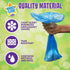 Mighty Clean Baby 72 Count Disposable Diaper Bag Refill Rolls with Light Powder Scent