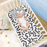 SyXIOP 28" 52" Black Abstract Irregular Lines Cooling Baby Crib Mattress Protector x Absorbent Bed Pads Washable