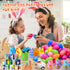 TOAPER 200PCS Pre-Filled Easter Eggs with Toys, Easter Basket Fillers, Easter Egg Hunt Prizes Toys for Kids Toddler
