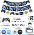 Video Game Party Decorations - 8th Birthday Supplies for Boys, HAPPY BIRTHDAY Banner, Gaming Balloons, Number 8