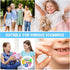 Haomian 200-Piece Tooth Saver Necklaces Tooth Necklace Little Box for Lost Teeth Milk Teeth Storage Cases for Lost