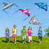 Mini Kites for Kids Ages 4-12 - Finger Launcher Kites Easy to Fly for Outdoor Toys, Birthday Party Favors for Boys Girls