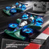 Xelabrion 4-6-8-10-12, 2-In-1 4 5 6 7 8 9 10 Remote Control Airplane Car Toys for Kids Ages Foam RC Plane Car Jet Mini