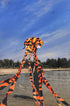Kizh Large Octopus Kite 150 Inches Long, Soft Parafoil for Kids and Adults, Easy Flyer for Beach Park Garden Playground