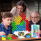 Stack Attack Game - 48PCS Tetra Board Tower Games for Adults & Kids, 2 Players Balance Stacking Toy