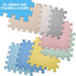 16 0.4" Coolcandy EVA Foam Play Mat, Tiles Colorful Baby Play Mat, Square Kids Playmat with Solid Colored, Thickened
