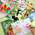 96Pcs Set BenLouis Jungle Safari Party Favors Zoo Animals Coloring Books Crayons Sticker Stampers Slap Bracelets Bulk