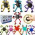 HiQCGS Transformable Fidget Spinners 9-Pack Sensory Toys for Kids & Adults with ADHD,