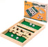 AIUAZA Shut The Box dice Game,Wooden Board Games 2-Person Competitive, Traditional bar, Travel,