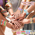 LUYI 32 Pcs Preppy Jewelry Bracelets for Women, Colorful Clay Bead Stackable Friendship Bracelets