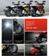 Toy Motorcycle - Pull Back Cars with Sound and Light for Kids, Motorcycle Toys for Boys Age 3-9