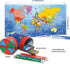 Chalk and Chuckles Smart Sticks Countries of The World Game, Cool Learning Gift for 8-12 Year Old Boys & Girls