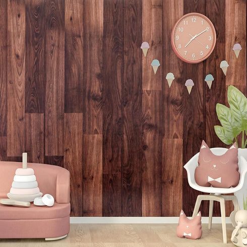 3 1:12 8.27 11.69 Inch Flutesan Pcs Miniature Dollhouse Wallpaper and Flooring Peel and Stick Scale Self Adhesive Doll
