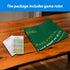 36" 72" GSE Games & Sports Expert x Casino Layout Felt, Professional Casino Tabletop Mat for Parties, Casino Poker Game