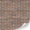 3 Sheets Self-Adhesive Wall Cladding for Dollhouse, 1:12 Scale Brown Bricks