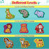 Wild Animal Puzzles for Kids Aged 3+, Educational Montessori Toys for Toddlers, Preschool Learning Game