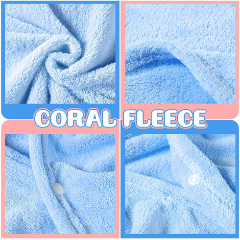 4 Pack 28 55 Inch 0-5 4 Kenning x Hooded Baby Towels Toddler Bath Towel Toddler Baby Towels with Hood, Hooded Kids Bath