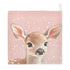 YETTASBIN 4 3 Pack Cute Deer Muslin Baby Hand Washcloths, Soft Cotton Bath Face Towel, Layers Extra Absorbent Feeding