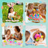 24 Pack Budbof Easter Egg Fillers with Stress Balls, Fidget Toys Squeeze Balls for Kids - Easter Basket Stuffers