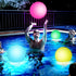 FUTUREPLUSX 2PCS Light Up Beach Balls - 16" LED Inflatable Beach Toy with Remote Control for Kids Summer Parties