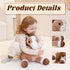 24", 4.4lbs, Weighted Horse Stuffed Animals, Large Stuffed Horse Plush Cute Farm Animal Plush Toy, Weighted Pony