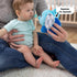 Lamaze Puffaboo Elephant Baby Toy, Soft Squeaky Elephant with Crinkly Ears for Sensory Play