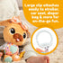 LAMAZE Lovey The Pug Clip On Toy, Baby Sensory Stroller or Car Seat Toy with Clip for On-The-Go Play