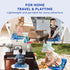 Toddler Booster Seat for Dining Table & Kitchen Chairs - Premium Foam with Non-Slip Bottom & Double Adjustable Straps