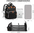 CESAILT Mommy Backpack Diaper Bag with Changing Station, Multifunction Travel Baby Bag, Waterproof Baby Tote, Large