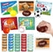 OCHIDO 30Pcs Valentine's Greeting Cards With Sports Squeeze Balls Kits,Kids Valentine Cards