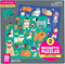Mudpuppy Cats & Dogs - Tri Fold Magnetic Puzzles with Two 20 Piece Cat and Dog Artwork