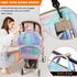 Backpack Backpack Diaper Bag for Mom & Dad, Multifunction Waterproof Baby Changing Bags, Large Nappy Bag