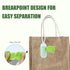 9 Rolls/108 USBOO Disposable Diaper Bags for Baby, Refill BagsOXO-Biodegradable Diaper Sacks with Dispenser,Easy-Tie