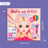 3 1 200+ 5,6,7,8. BSCOOL Make-up Artist. in Fun Makeup, Sticker, Coloring Kit, Includes Color Pencils, Makeup Palette