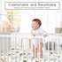 Sweet Jojo Designs Fitted Baby Crib Sheets (Jungle Safari Animals) for Boys or Girls, Infant Nursery, Toddler Room
