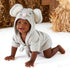 Unisex Infant Hooded Bathrobe Towel for Baby Boys - Ultra Absorbent Terry Fabric
