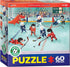 EuroGraphics Hockey Junior League Puzzle, 60-Piece, Multi