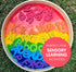 Curious Columbus Magnetic Letters and Numbers for Toddlers, Foam Alphabet Fridge Magnets for Kid Learning