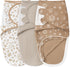 Unnivoll Baby Swaddles for Newborns with Zipper, 100% Cotton Newborn Swaddle Sack,