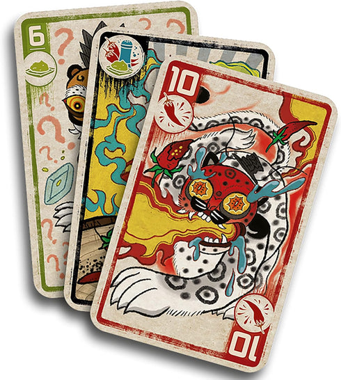 Spicy Card Game | Strategy Bluffing Game for Adults and Kids | Fun Family Game Night | Ages 10+ | 2-6 Players