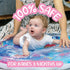 Tummy Tummy 3 KooKooBaby Water Time Mat - Large Sensory Baby Water Mat for Time & Motor Development - Leak-Proof