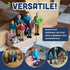 Cre8tive Minds Set 3+, Set 8 Creative Minds Marvel Education Caucasian Family Toy Figure for Kids Ages of Inclusive
